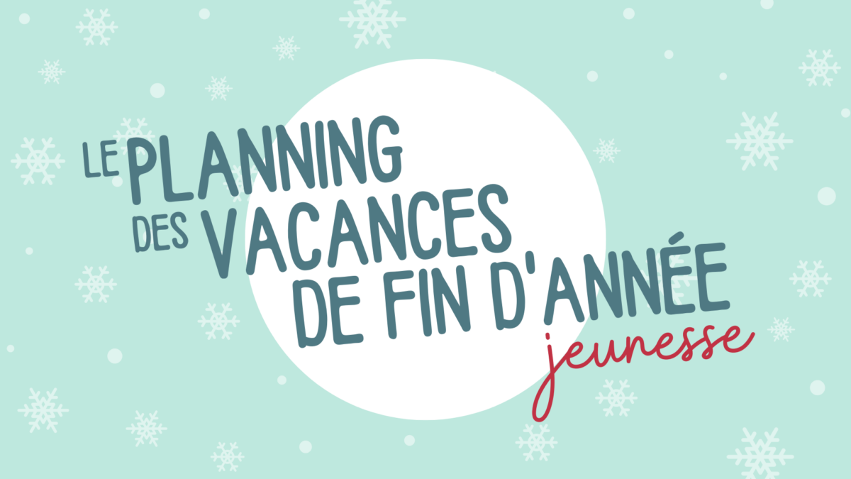 Planning Des Vacances Dhiver Activit S Jeunesse Ans Centre