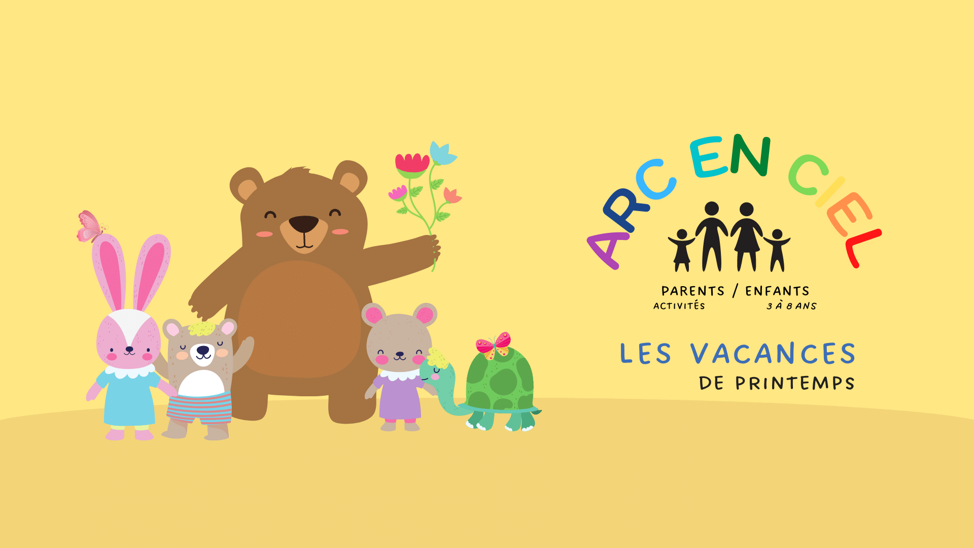 You are currently viewing Planning des vacances de printemps 2023 – Arc en ciel – Parents/enfants
