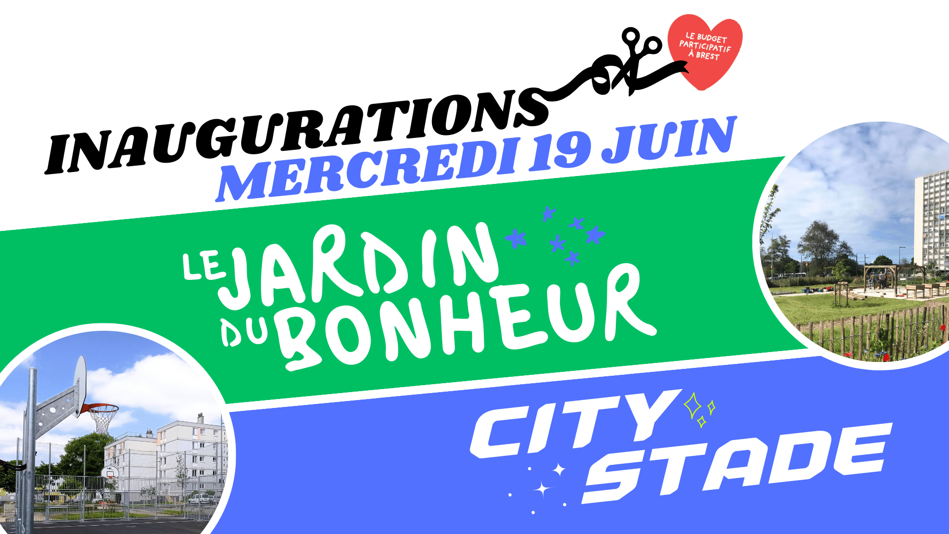 You are currently viewing Inaugurations du Jardin du bonheur & du City stade