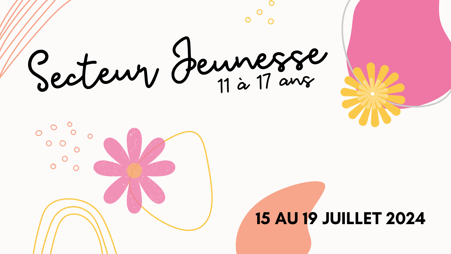 You are currently viewing Planning vacances d’été – 15 au 19 juillet – Activités Jeunesse (11/17 ans)